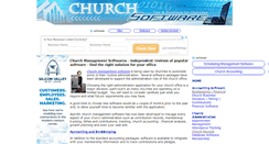 Desktop Screenshot of church-software-home-page.com