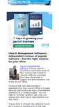 Mobile Screenshot of church-software-home-page.com